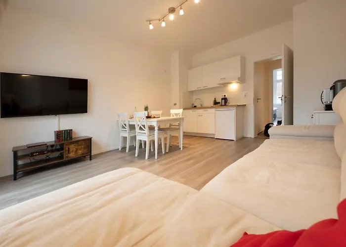 Jaybnb - Direkt Am Hafen Mit Terrasse Und Uhd Tv Lejlighed Dortmund